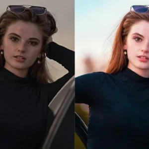 Bulk photo editing retouching