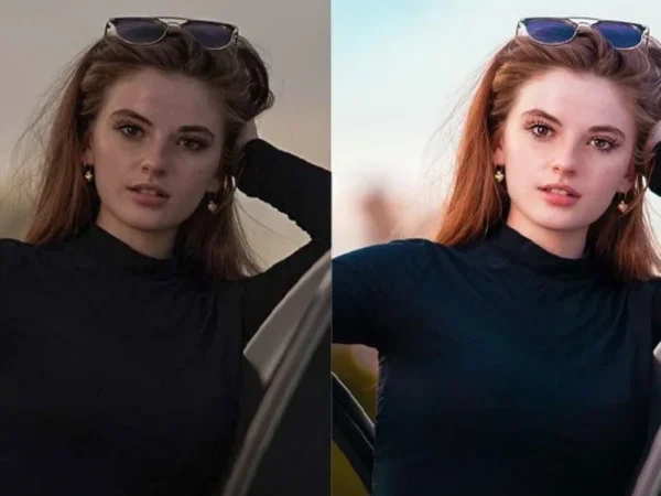 Bulk photo editing retouching