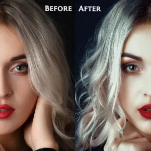 Photo editing retouching illustration